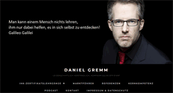 Desktop Screenshot of daniel-gremm.de